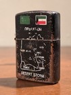 Vtg Operation Desert Storm Mac Gi  zippo  Lighter W  Insert Rare 