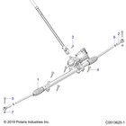 Polaris Outer Tie Rod  For Specific Slingshot Models  Genuine Oem - 7061263