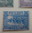 Uruguay Stamps  1925  Sc 306-08  Mint  Vlh  Og  Complete Set
