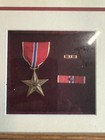 Bronze Star Medal With First Oak Leaf Cluster - Framed W certificate Ships4free 