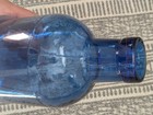 Rare Late 19th Century Large  Medicine Bottle Cobalt Blue Hand Blown 