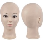 Cosmetology Bald Mannequin Head For Wigs Making Wig Display Hat Display