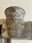 Vtg No  7 Food Chopper Hibbard Spencer Bartlett Hand Meat Grinder
