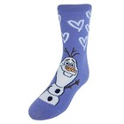 Textiel Trade Girl s Disney Frozen Anna  Elsa And Olaf Soft Socks  3-pack 