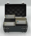 Rugged Protective Carrying Case For 3 5  Floppy Disks - Holds 40 Disks