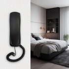 Telephone Desktop Corded Landline Mini Phone For Hotel Office Home Wall Mount Us