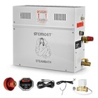 9kw Commercial Auto Drain Steam Shower Generator Kit Bath Shower For Sauna Spa