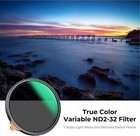 K f Concept True Color Nd2-32 Variable Nd Lens Filter Adjustable Neutral Density