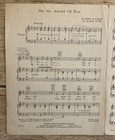 Vintage Piano Sheet Music   I   m So Afraid Of You   1930