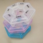 Weekly Pill Storage Box Portable Travel Medicine Organizer 7 Day Case Us