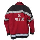 Authentic Captain s Jacket District Of Columbia Fire   Ems Men s Size L - Heavy