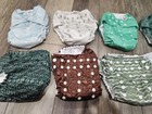 Mama Koala Lot Of 10 Reusable Cloth Diapers-10inserts One Size Unisex New