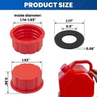 Gas Can Cap Replacement - Coarse Thread Fuel Tank Lid For 1-10 Gallon Cans