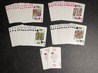 Budweiser Playing Cards Deck Anheuser Busch Vintage Plastic Coated Souvenir