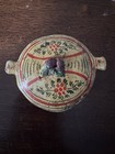 Rare Antique French 18th Century Bergamot Orange Skin   Papier Mache Box