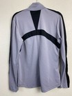 Kerrits Equestrian Full Zip Jacket Size Large Gray Black Waffle Horse Riding