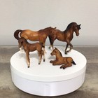 Vintage Breyer 1975 Small Mini Horse Miniature Horses Mixed Lot Of 4