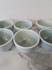 Alessi For Delta Porcelain Bowl Aqua Blue 2 5    Airline  044207689 Set Of 6