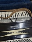 Vintage Florino Piano Accordion With Black Hard Shell Case From Italy