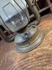 Early Brass Dietz Junior   First Generation    Few Cracks  Tubular Barn Lantern