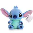 Disney Stitch And Angel Plush Dolls Blue Pink Lilo Toy Lot 2 Stuffed Animals