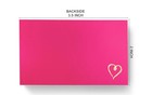 100 Pack Thank You Cards With Gold Heart Design For All Occassions  3 5x2 Inch