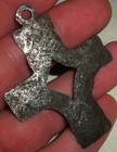 Antique Revolutionary War Coin Silver Iroquois Upper New York Trade Cross Vafo
