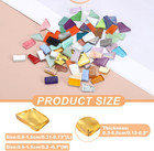 Irregular Glass Mosaic Tiles  300g 0 7lb Irregular Stained Glass