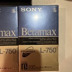 Look Brand Betamax Cassette Rewinder  2 Blank Betamax Sony L-750  Beta Cleaner