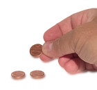 3 Steel Shim Shell Us Penny Tail Dime Magic Trick Hollow Coin Magnetic Vanish