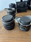 Vintage Cameras Minolta X-700  Cannon Ae-1   Polaroid 1 Step Not Tested