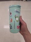 Starbucks Road Trip Collection Stainless Steel Sticker Tumbler 16 Oz