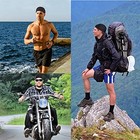 Sweat Wicking Beanie Cap Skull Cap Outdoor Head Wrap For Men And One Size Set 1