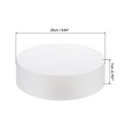 Round Foam Cake Dummy 10 Inch X 2 8 Inch Circle Dummy Cake Set For Wedding Cakes