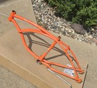 1968 Schwinn Orange Krate Sting-ray  Frame With Older Repaint I Believe 