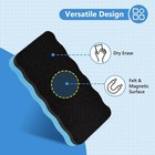 Magnetic Dry Erase Board Eraser Whiteboard Felt Eraser For Office School Home