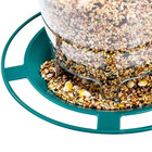 Round Hanging Bird Feeder Squirrel Proof 1000ml Large Auto-dispense Seed Green