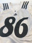 Game Worn Used Adidas Cincinnati Bearcats Football Jersey  86 Size L