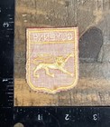 Vintage Guyenne France Coat Of Arms Crest French Travel Souvenir Sew-on Patch
