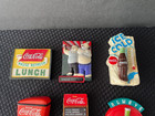Lot Of 8 Vintage Coca Cola Frige Magnets