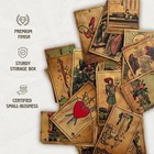 Antique Edition Tarot Deck 350 Gsm By Unknown - Vintage Rws Design   Guidebook