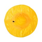   Wide-brimmed Vinyl Rain Hat Medium 02-yellow