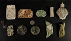 Superb Collection Of Chinese Stone Carvings