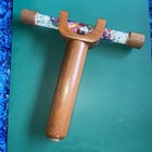 Ron Kuhns Handheld Wood Kaleidoscope - Signed - 1991