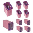 10pcs 30 Amp Micro Cartridge Fuses  Auto Fuse 30a