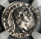 92 Ngc Au Domitian Roman Empire Denarius Minerva Thunderbolt 4 5 5 5  25100402c 