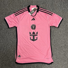 Adidas Inter Miami Men s Messi 10 Soccer Match Mls Home Jersey Pink  205