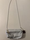 Vintage 1980s Codette White Mesh Shoulder Bag Purse Made Hong Kong 7 5   l X 5   h