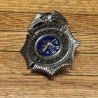 Vintage Smith   Warren Obsolete Scott County Eagle Top Badge