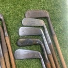 Antique Lot Of 10 Putters Hickory Shaft Rh Circa Early 1900s
